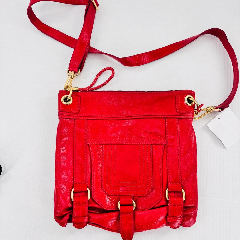 The Sak Cherry Red Crossbody Bag